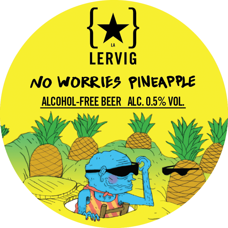 Lervig – No Worries Pineapple – IPA