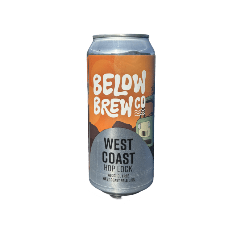 Below Brew Co - West Coast Hop Lock - West Coast Pale - Alcohol-Free ...