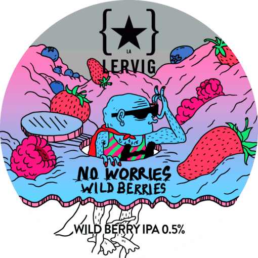 Lervig – No Worries Wild Berries – IPA - Afbeelding 2