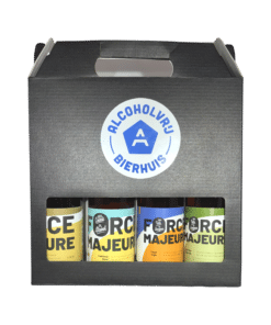 Force Majeure Cadeaubox - 4 Bieren + Cadeauverpakking