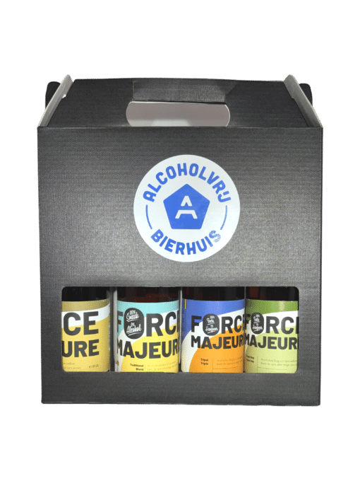 Force Majeure Cadeaubox - 4 Bieren + Cadeauverpakking